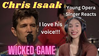 Young Opera Singer Reacts To Chris Isaak - Wicked Game (Live)