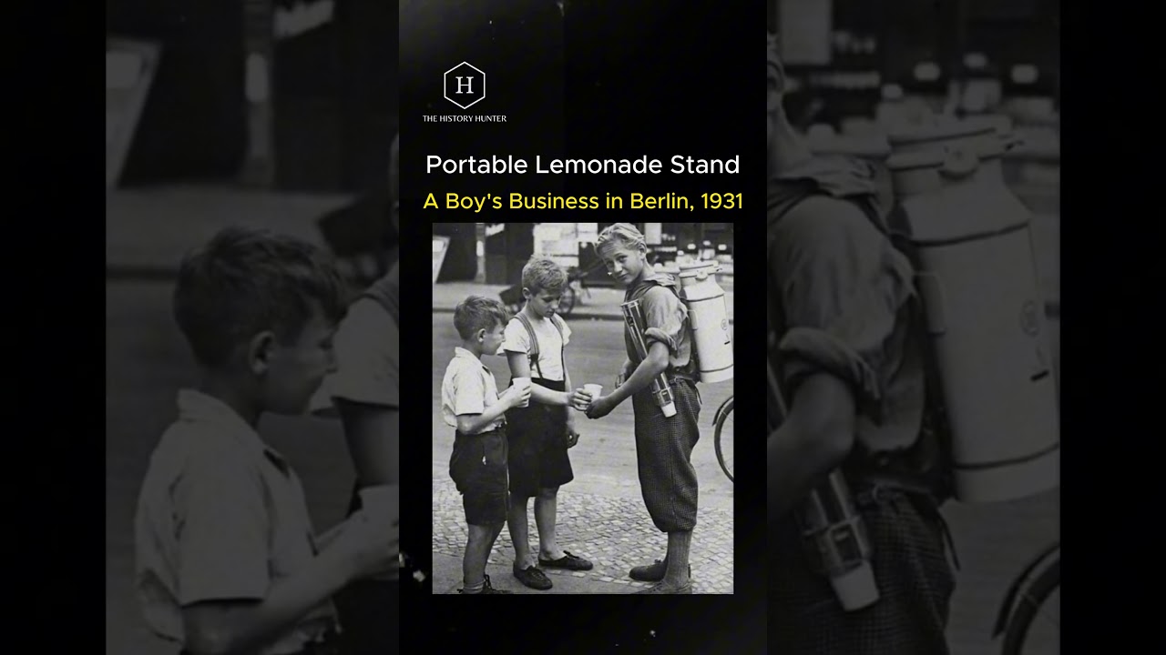 "Portable Lemonade Stand: A Boy's Business in Berlin, 1931"