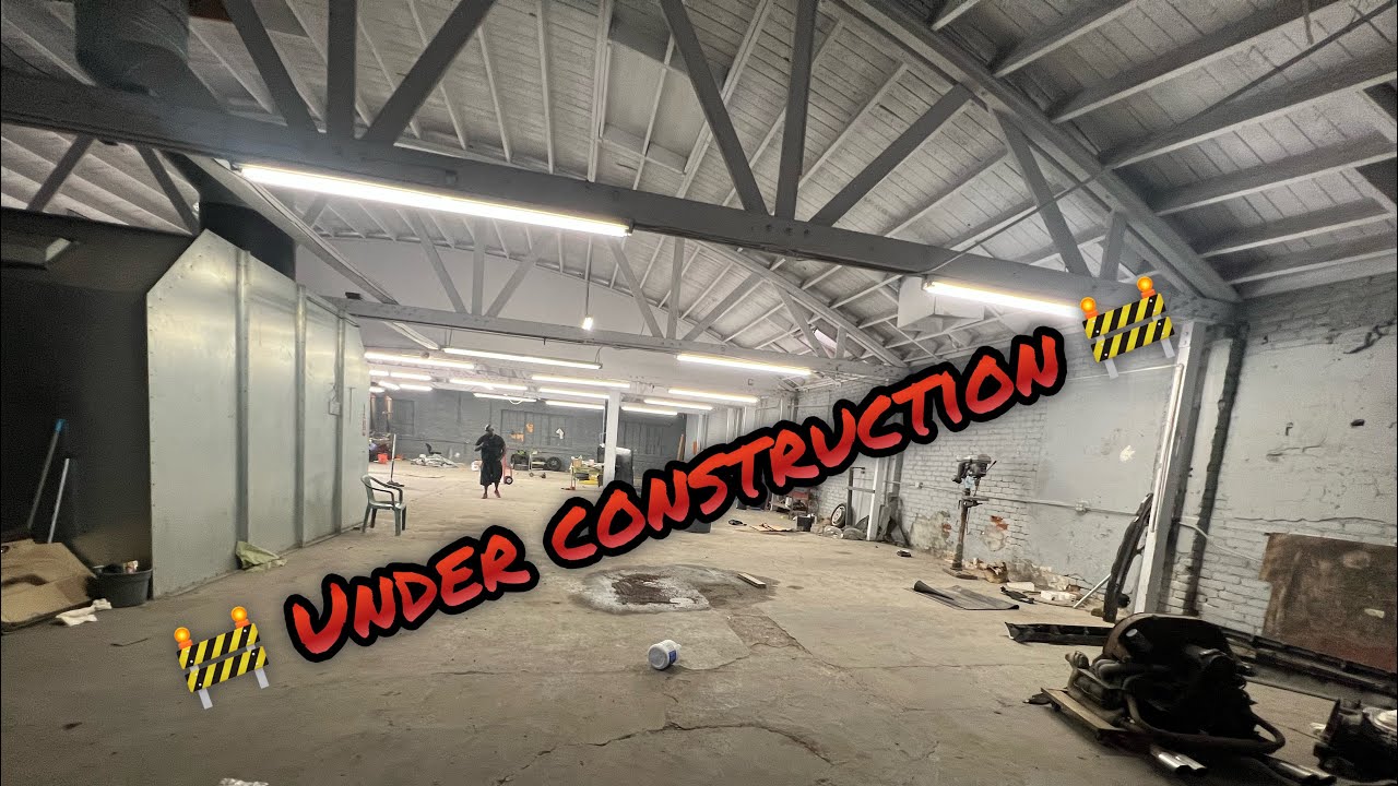 MINI SHOP TOUR, I CAUGHT A FLAT TOWING THE 72 LT4 SWAP CHEVELLE TO THE NEW LOCATION #chevy #lt4swap