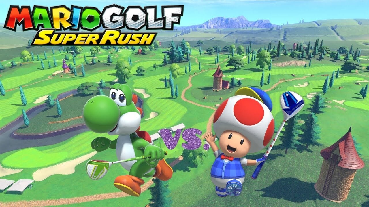 Yoshi Vs. Toad: Mario Golf: Super Rush