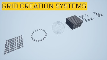Unreal Engine | Grid Creation Systems v1.2 Features Showcase