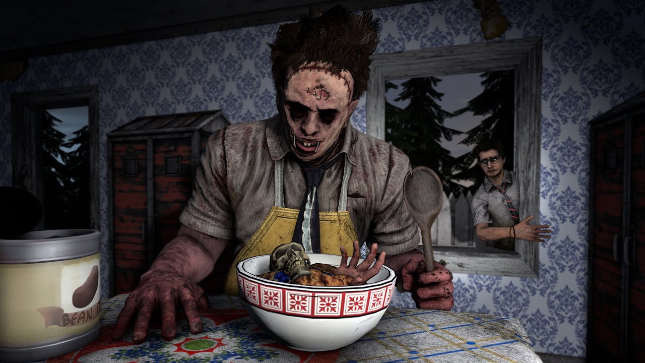HALLOWEEN LEATHERFACE DINNER TIME! Dead By Daylight
