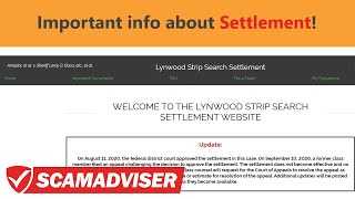 Lynwood Strip Search Settlement - check info about payout date and whether you qualify or not!