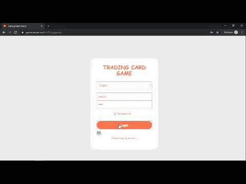 Trading Card Game - v3.0 HTML5 game client (select language, login and logout)(Chinese)