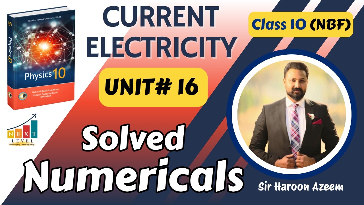 Class 10 | Physics | Unit 16 | Current Electricity | Numerical Problems ...