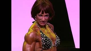 2004 Ms Olympia FBB Contest Lenda Murray Masino Female Muscle Woman Bodybuilder