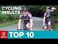 Top 10 Cycling Insults