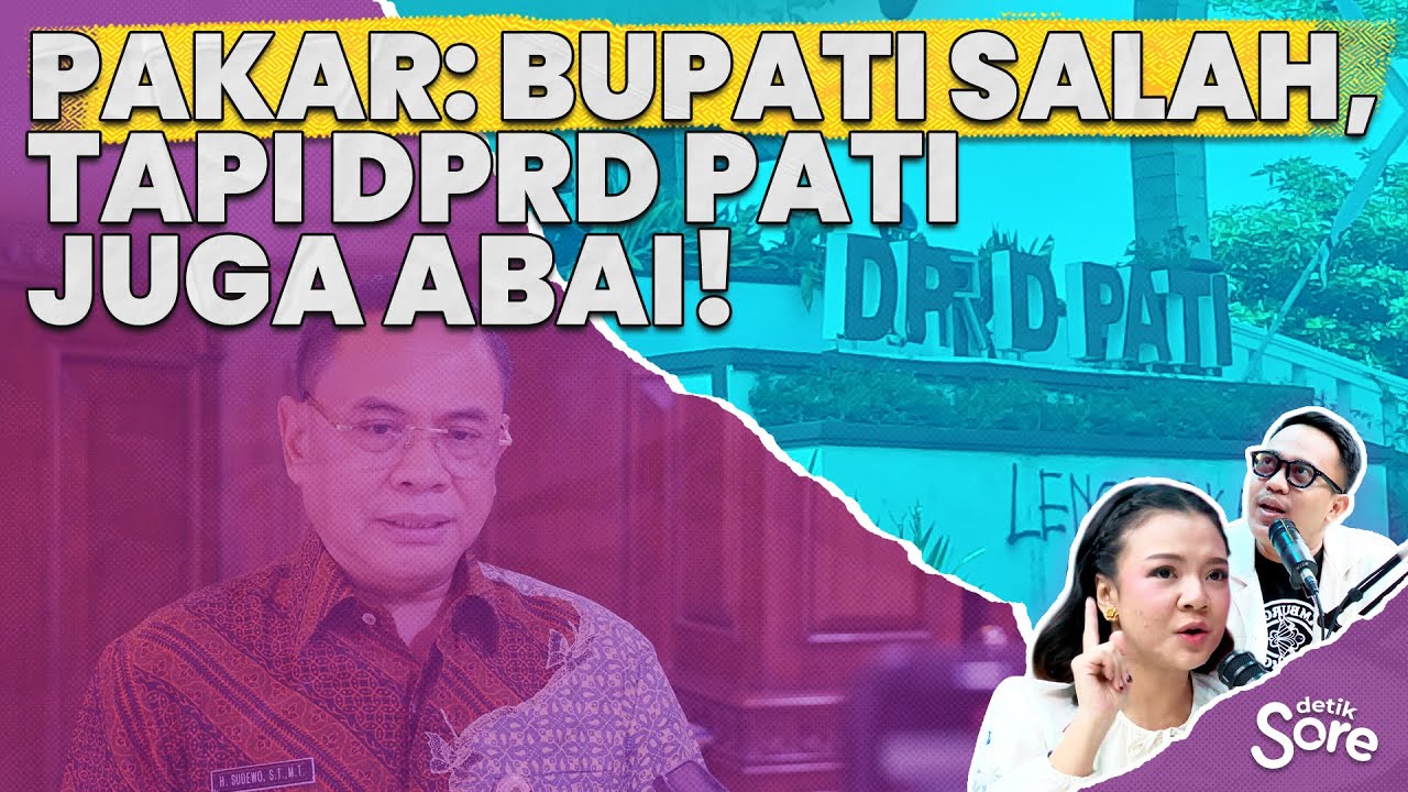 EDITORIAL REVIEW : Pengamat Bicara Pati Effect Usai Kasus Bupati Sadewo