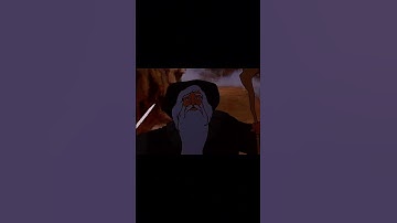 Vintage Power! Gandalf vs Balrog (LOTR 1978 Animation)