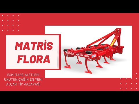 Matris flora 13 ayak Alçak tip kaz ayağı