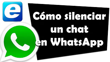 ¿Cómo funciona la opción Silenciar en WhatsApp?
