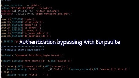 Authentication Bypassing with Burpsuite | Bug hunting | POC