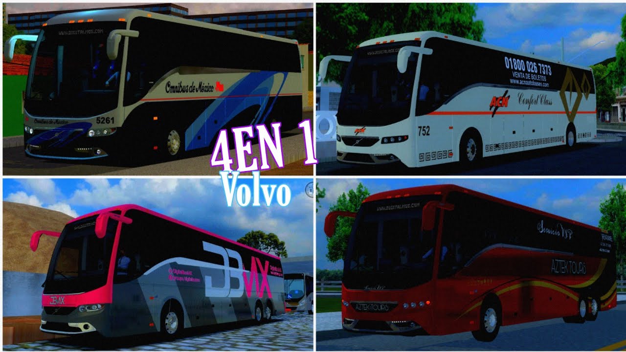 Volvo 9700 Tx 6×2 (fase2) – Proton Bus Simulator/Road - Lukas