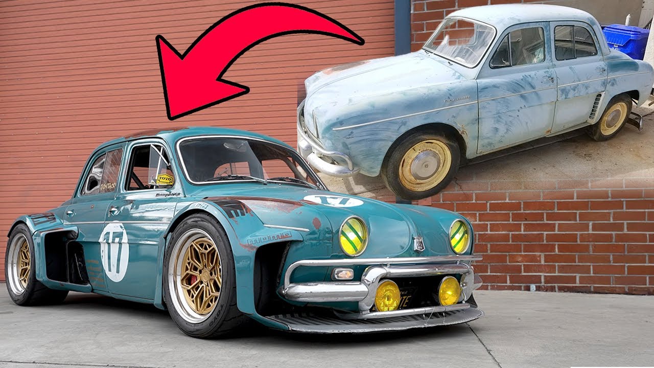 Hand Built SUPERCHARGED RENAULT “La Brute” [4K]