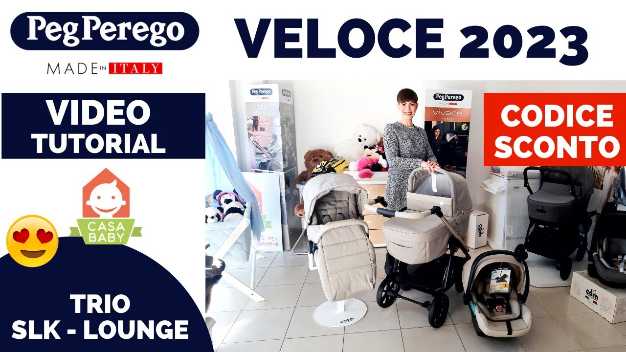 PEG PEREGO VELOCE 2023 VIDEO RECENSIONE E CODICE SCONTO - YouTube