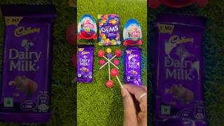 Cadbury Gems Strawberry Lollipop🍭Opening Video | #strawberry #lollipop #gems #candy #asmr #shorts