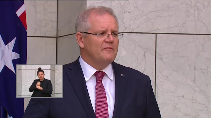 The Prime Minister is speaking live from Canberra