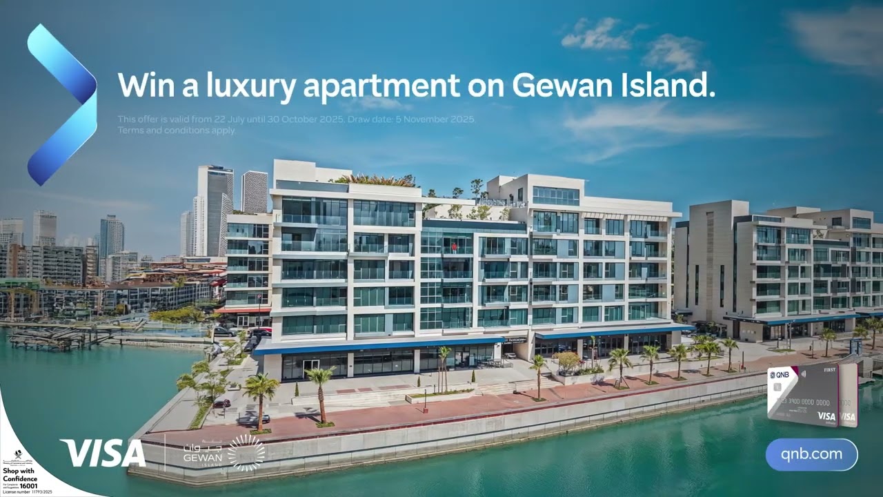 This Summer, Win Big with QNB Visa Credit Cards.