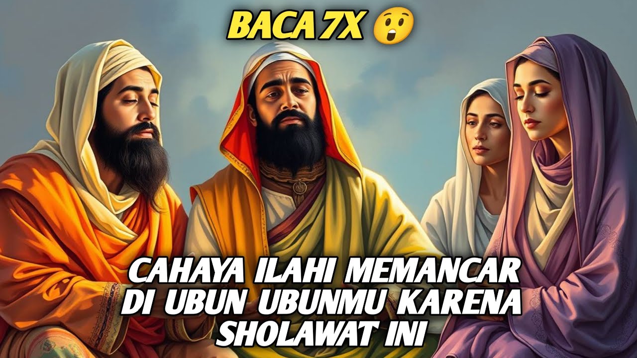 Baca 7X Sholawat ini Maka Allah Akan Pancarkan Cahaya Dari Ubun-Ubunmu