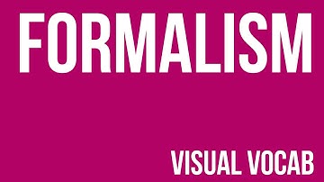 Formalism defined - From Goodbye-Art Academy