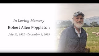 Bob Poppleton Funeral Service