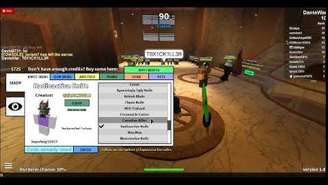 All the codes in twisted murderer