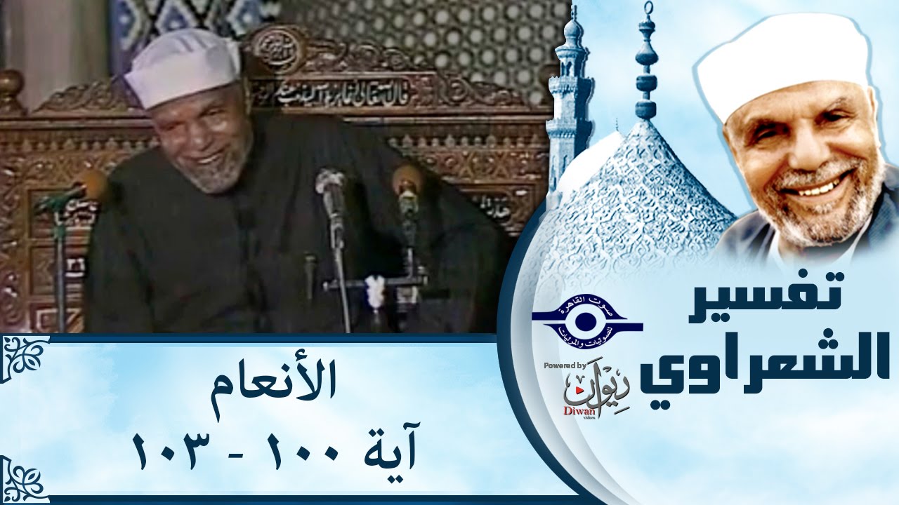 الشيخ الشعراوي |  تفسير سورة الأنعام، (آية ١٠٠-١٠٣)