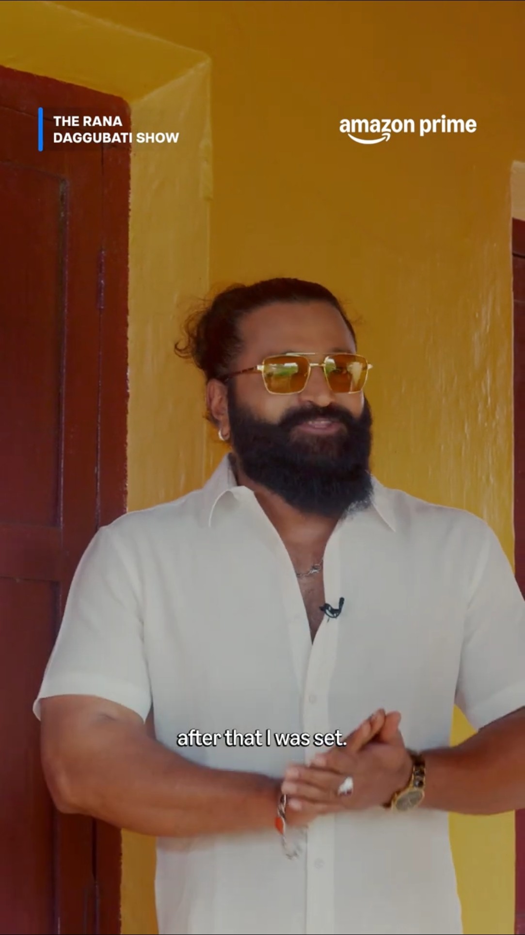 Action Is In His DNA?? | Rishab Shetty | The Rana Daggubati Show | #primevideoindia