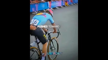 “The Coldest Finish in Olympic History 🥶🚴‍♂️"