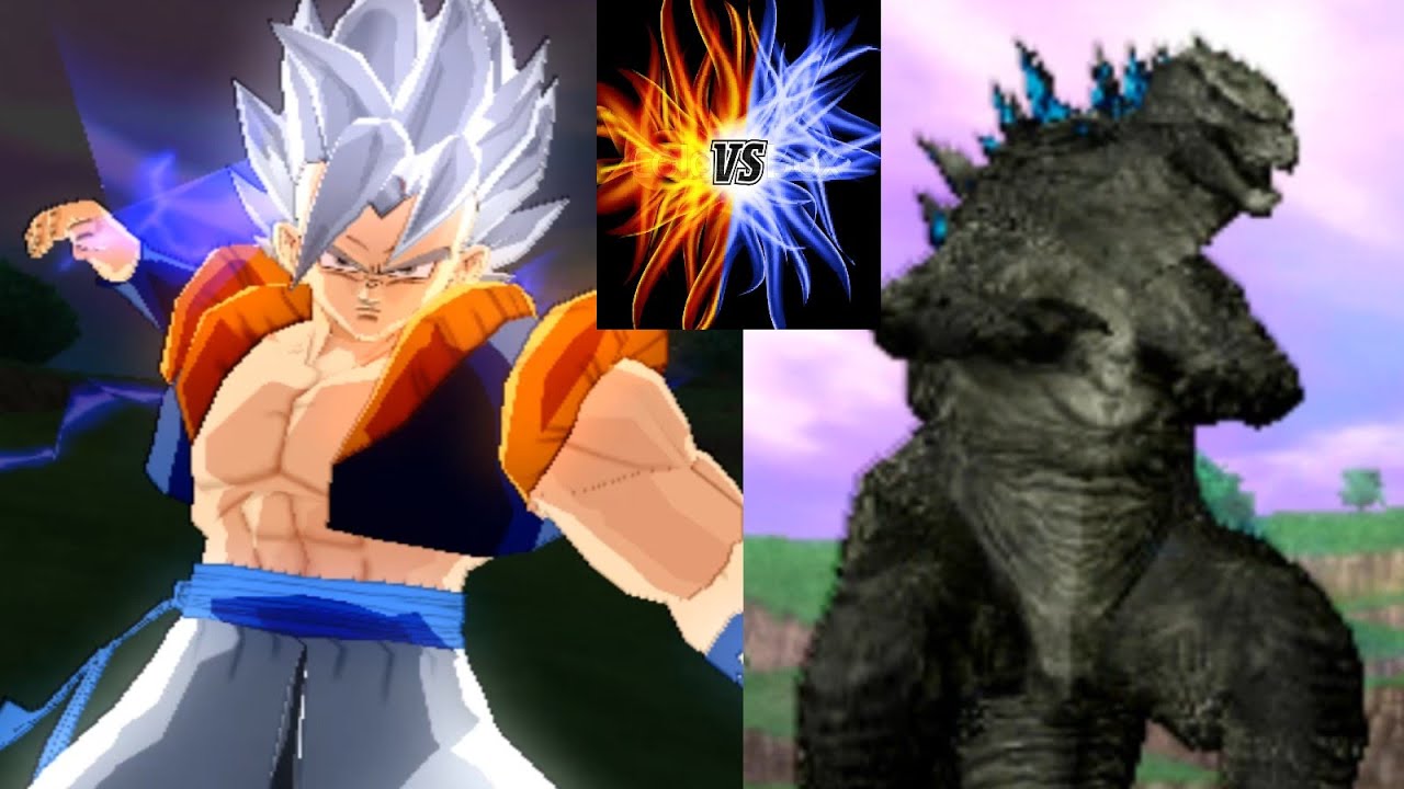 Gogeta MUI vs Godzilla! Budokai Tenkaichi 3 [MOD] - YouTube