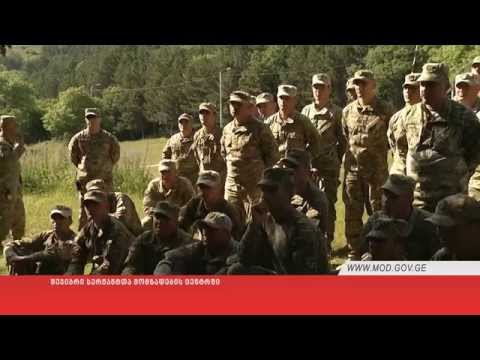 შეჯიბრი სერჟანტთა მომზადების ცენტრში