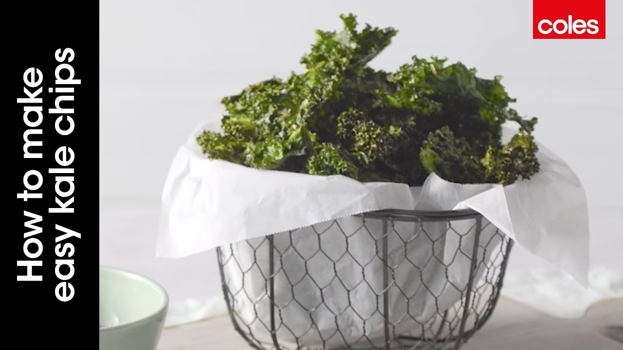 How to make easy kale chips YouTube
