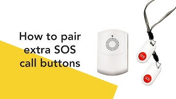 How to pair extra SOS call buttons
