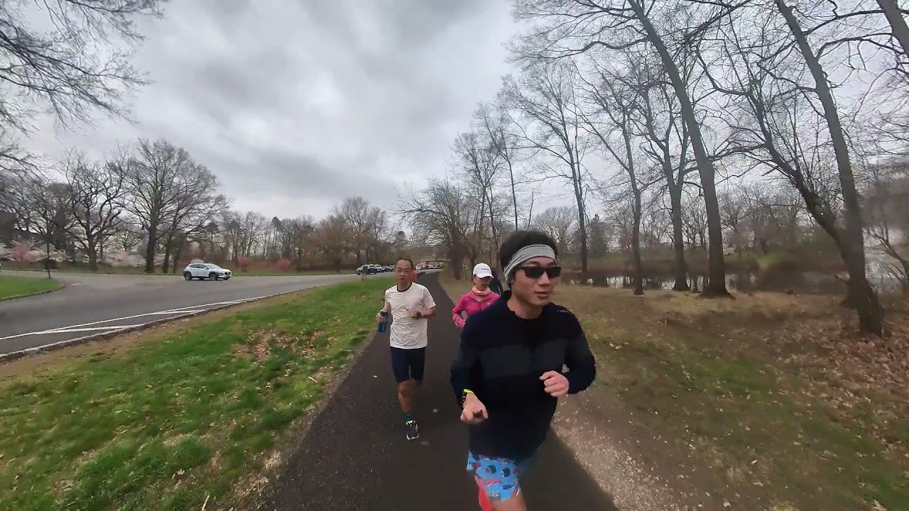Virtual Run Branch Brook Park 2-mile Full Loop. Feat. FlyYan