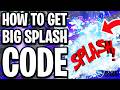 How To Get Big Splash Code In Rocket League - Full Guide