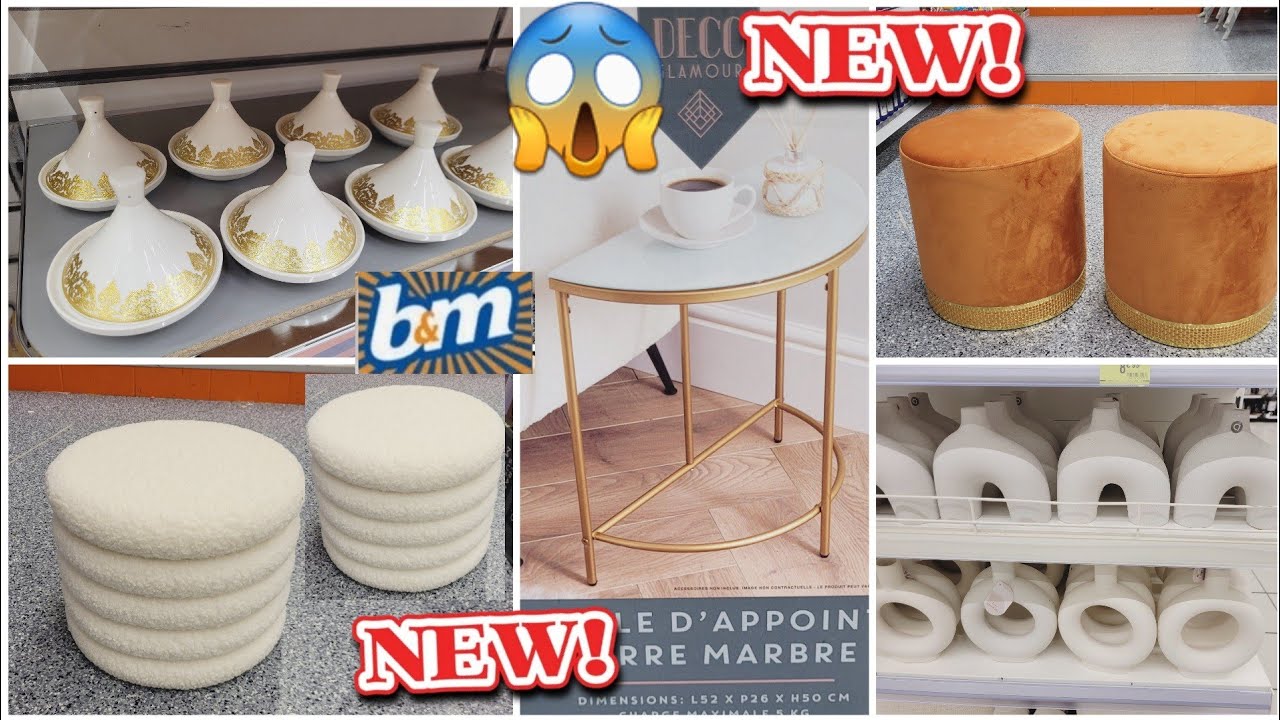 🌙🌴B&M 100% NOUVEAUTÉS DÉCO MOBILIER 29.02.24 #arrivagesb&m #ramadan #décoramadan #b&m #nouveautésb&m