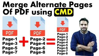 Merge Alternate PDF Pages Using CMD – Quick & Easy Guide By Buzz2Day Tech