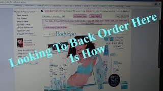 How To Back Order On Avon Website