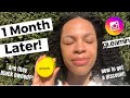 Trying VIRAL Instagram Products! // One Month using GLEAMIN Turmeric Clay Mask on my acne scars