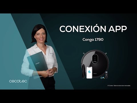 Robot aspirador Conga 1790 Conexión APP 