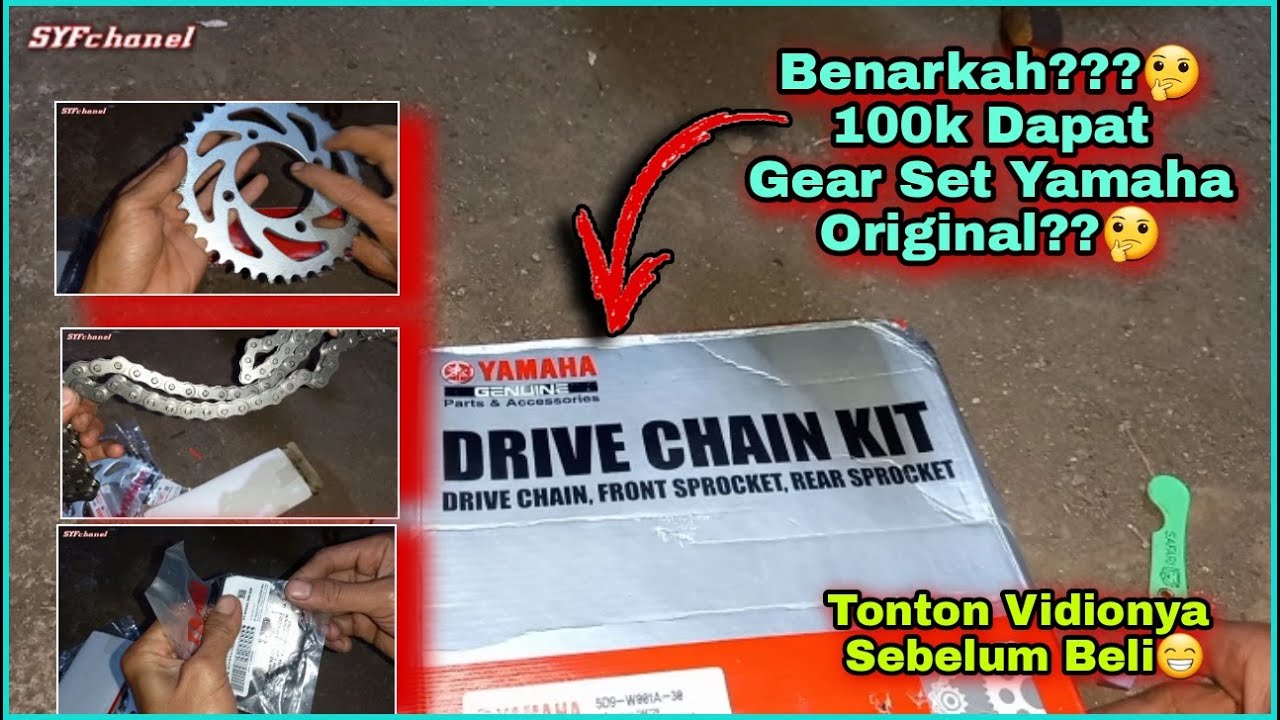 Benarkah?? 100K Dapat Gear Set Vega Zr Original??🤔 Tonton Vidio Ini