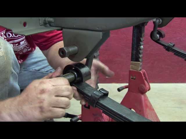 Build Your Willys: MB/GPW - Rear Shackle Installation