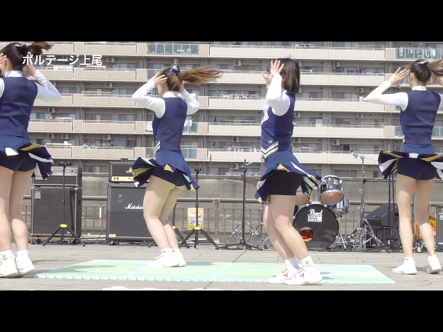星音学園Project チアーリーディング部 2022 MDD ディーラー様製 Arakawa Festival] JD Cheer Dance Team High-Wind Performance ②