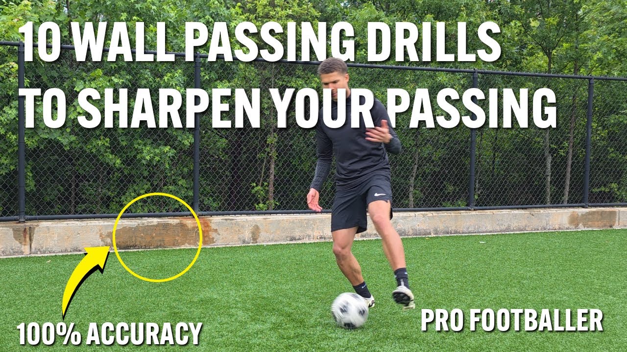 10 BEST Passing Drills to Sharpen Your First Touch - YouTube