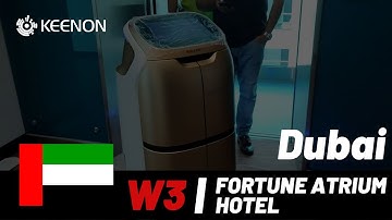 KEENON Cases | KEENON BUTLERBOT W3 in Chocolate bar, Dubai, UAE