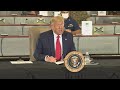 President Trump Receives a Briefing on SOUTHCOM Enhanced Counternarcotics Operations