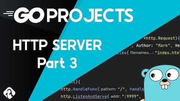 Build a HTTP Server with GO Part 3 - GO Project