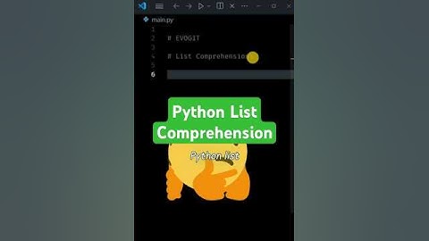Python One-Liner: List Comprehension Simplified #coding #python