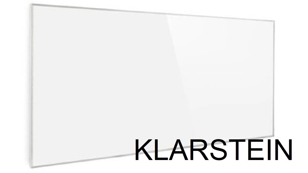 Unboxing and review Klarstein Infrared Carbon Crystal Heater - YouTube