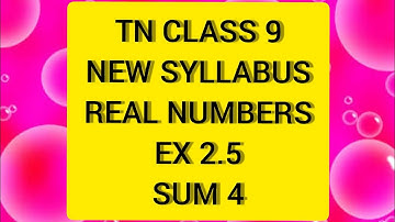 TN Samacheer 9 Maths Real Numbers Ex 2.5 Sum 4.